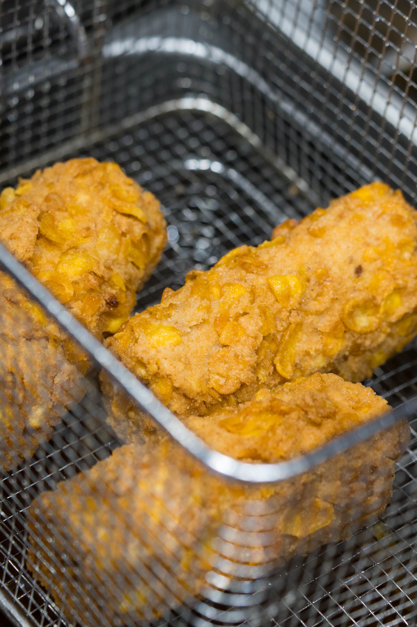 Corndog Artigianali impanati nei cornflakes